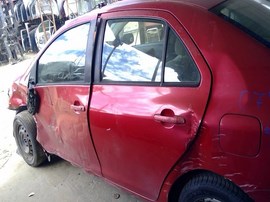 2007 TOYOTA YARIS, RED, 1.5L, AT.   Z26484
